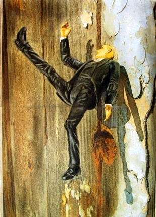 Falling
                                                          Man With
                                                          Shadow